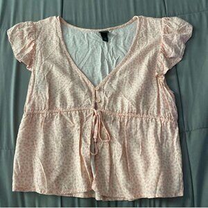 Women's Small Pink Wild Fable Crop Top